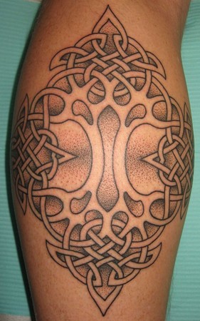 Jay Laviolette Tattoos celtic tree