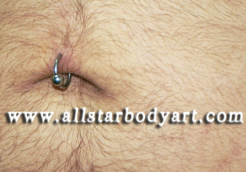 Looking for unique Navel Body Piercing? Male Navel