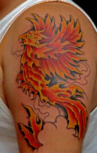 Tattoo Galleries: pheonix Tattoo Design