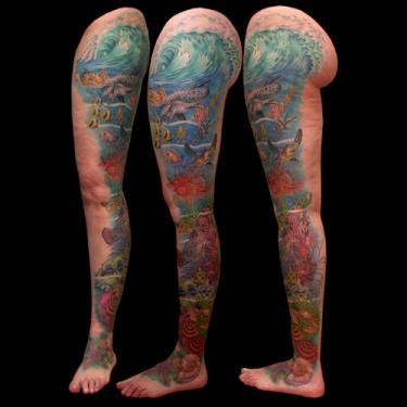 Sea Leg Tattoo