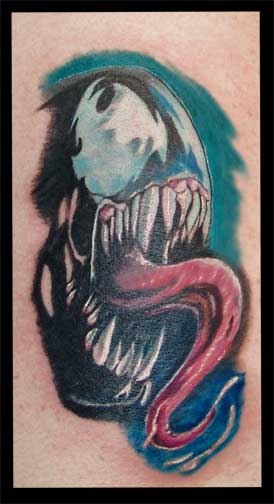 Tattoos - Angelo Grisafi - VENOM. click to view large image