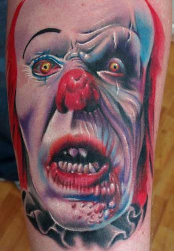 Keyword Galleries: Color Tattoos, Evil Tattoos, Movie Horror Tattoos, 