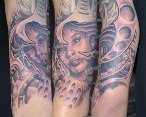 Tribal Tattoos Bio Mech Tattoos Dark Skin Tattoos Realistic Tattoos