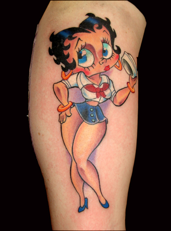 Tattoo Image Gallery, Tattoo Gallery, Tattoo Designs Info: Bettyboop