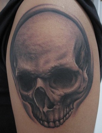 Bob Tyrrell - Skull Tattoo