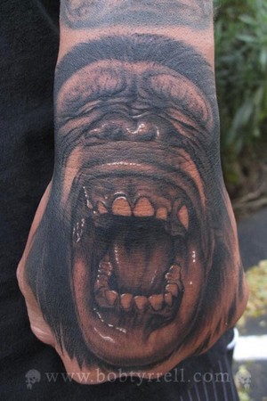Monkey Tattoo Gallery Leopard Scratch Tattoo by ~oaketree on deviantART