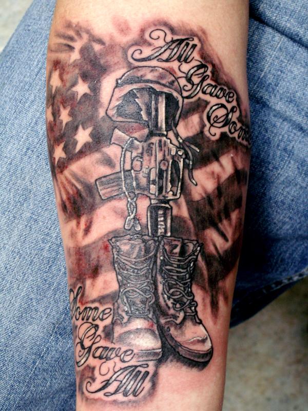 bird tattoos - skull soldier tattoo. bird people tattoos. bird tattoos
