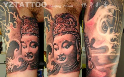 buddha tattoo. YangZhuo - Buddha