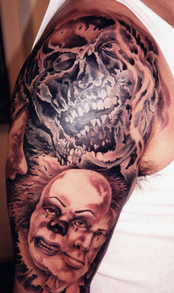 Tattoos - image 46 of 71. STEVEN KING SLEEVE - Cover up