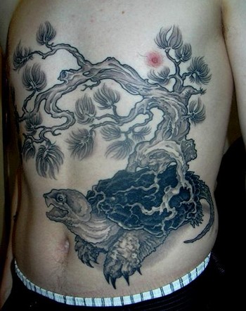 Looking for unique Tattoos? Turtle God Tattoo · click to view large image