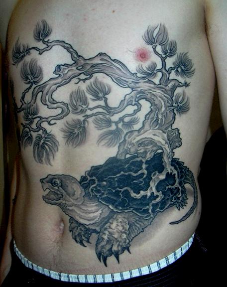 Chris Dingwell - Turtle God Tattoo