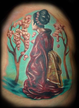 geisha tattoos. Comments: this geisha tattoo