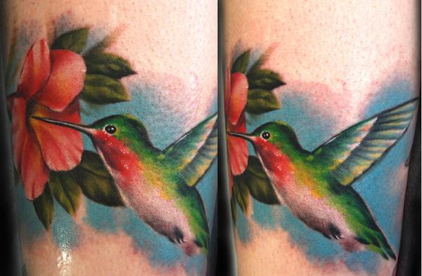 tattoos of hummingbirds and flowers. Comments: Hummingbird Tattoo