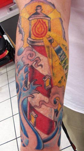 Pictures Of Lighthouse Tattoos: Tattoos - Brian Buchak .