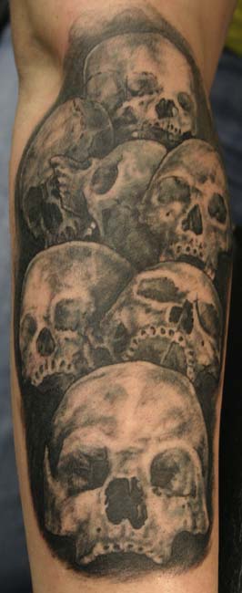 skull tattoos arm. Skull Tattoos,