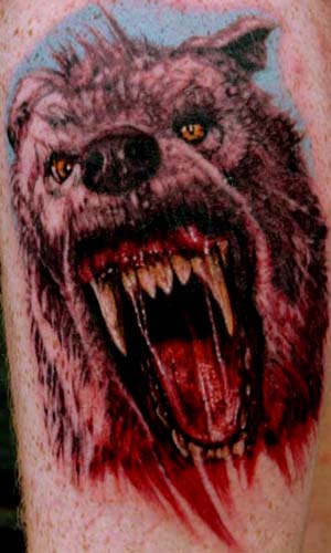 Werewolf tattoos