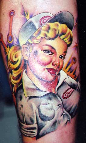 mechanic girl tattoo