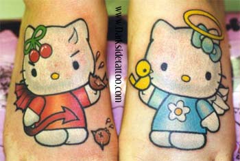 Hello Kitty tattoo 15