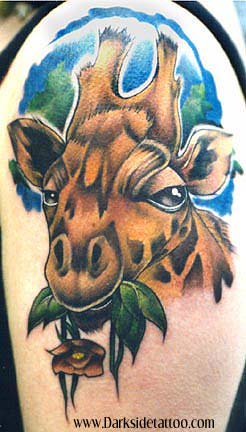 Tattoo Giraffe Desaigns