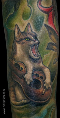 Tattoo Galleries: Scooter R.I.P (Detail) Tattoo Design