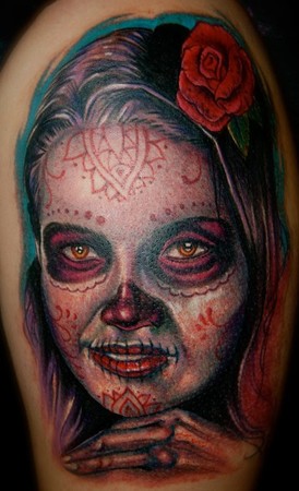 Big Gus - Day of the Dead Tattoo