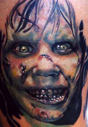 Keyword Galleries: Color Tattoos, Portrait Tattoos, Evil Tattoos, Movie 