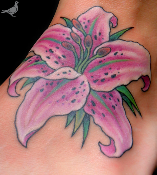 lily tattoos