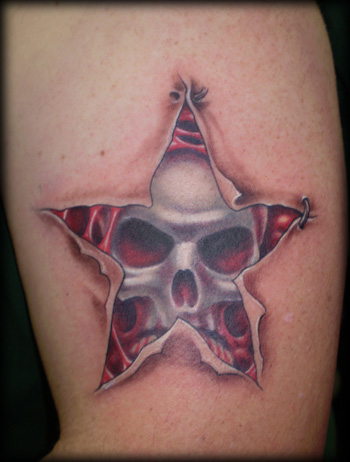 rest in peace tattoos. rip tattoo. 3D Skull Tattoos