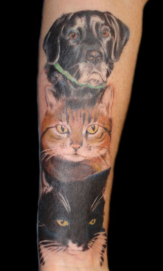 Looking for unique Coverup tattoos Tattoos Pet portrait totempole style