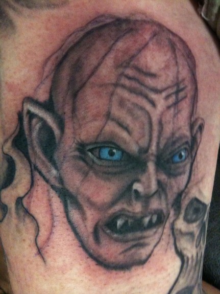 Comments: gollum, lord of the rings, portrait