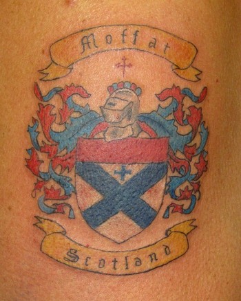 Stacey Blanchard - Family crest. Large Image