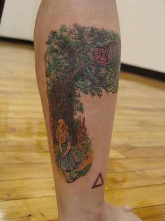 Tattoos · Page 1. Alice and the Cheshire Cat