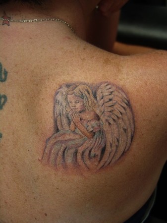 Tattoos · Page 9. Little Girl Angel, praying