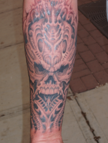 Orrin Hurley biomech skull Orrin Hurley biomech skull Leave Comment