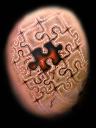 puzzle tattoo. puzzle tattoos. Tattoos?