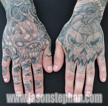 skull tattoos on hands. Skull Tattoos,