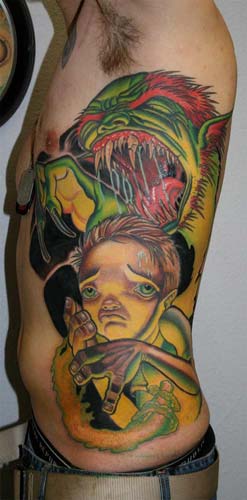 When searching for monster tattoos, Tattoo Me Now includes an assortment of