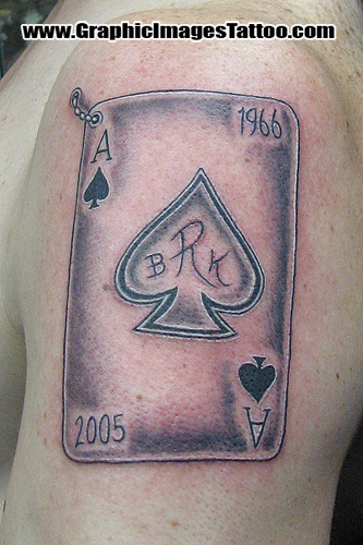 Hellkey - Ace of Spades. Tattoos