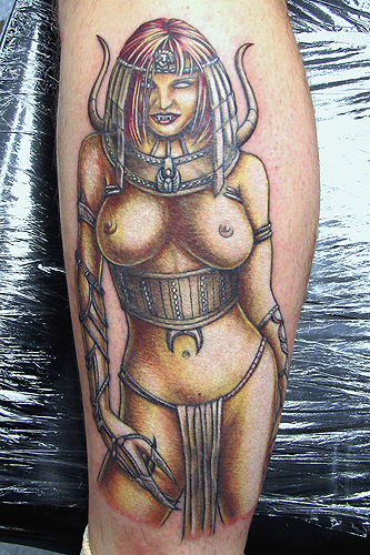 pin up vampire girl tattoos. Sean Ohara - Vampire Pin Up