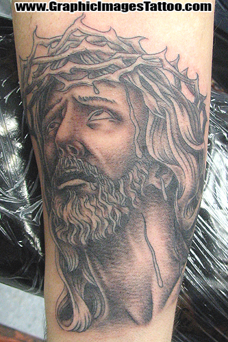 christian fish tattoos. zombie Jesus fish tattoo?