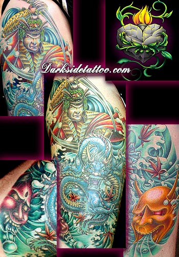 Sean Ohara - Oriental Scene. Tattoos · Sean Ohara. Oriental Scene