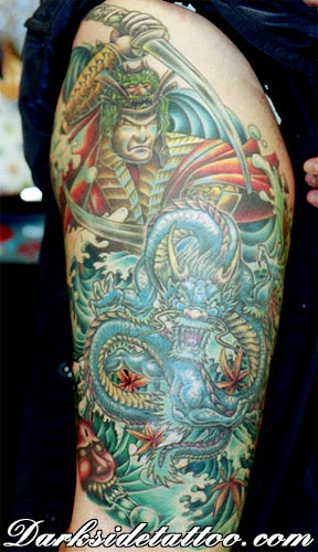 Japanese Samurai Tattoo. Japanese Samurai Tattoo