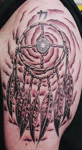 Tattoos Ethnic Native American Tattoos Dream Catcher