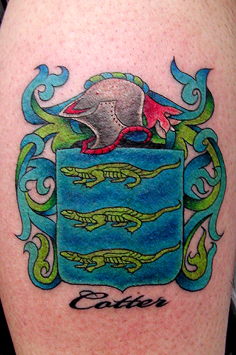 Tattoos · Sean Ohara. Cotter Family Crest
