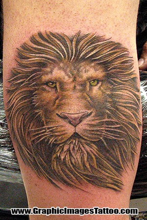 Sean Ohara - Lion Large Image · Tattoos