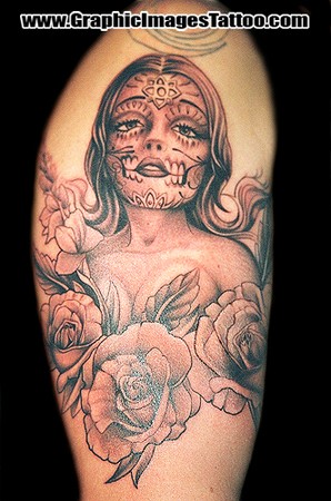 sugar skull tattoo. Tattoos middot; Page 1. Sugar Skull