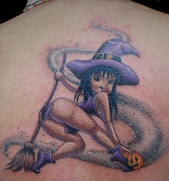 Angelo Fernandes - Witch Large Image · Tattoos