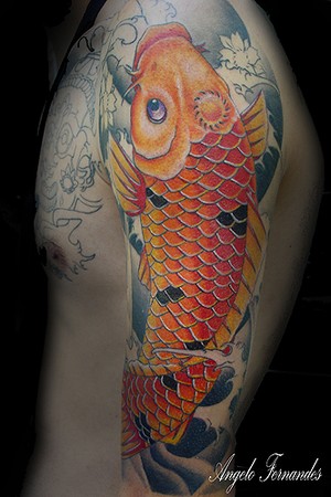 Angelo Fernandes - Carp Large Image · Tattoos