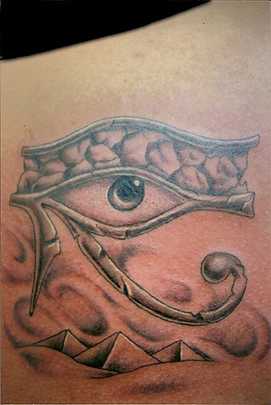 Angelo Fernandes - Eye of Horus Large Image · Tattoos