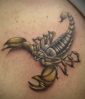 tatto scorpion